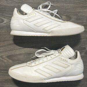 Adidas Sneakers M 8.5 W 10 Copa Super Off Field Soccer Shoes Kicks White Gold